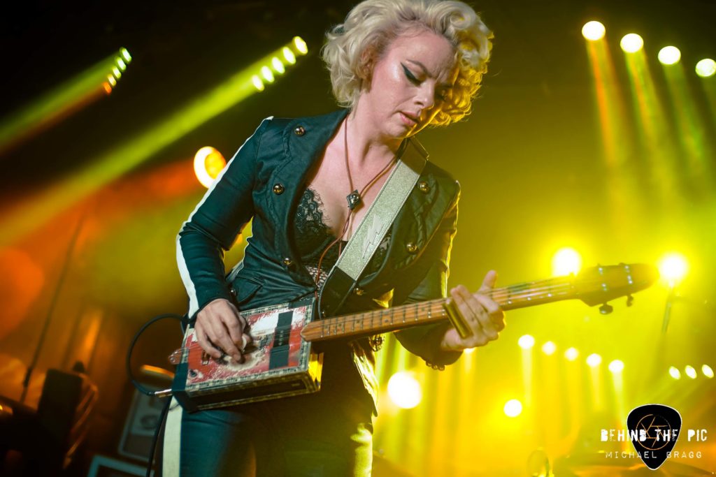 Samantha Fish performs at the Salvage Station in Asheville, NC