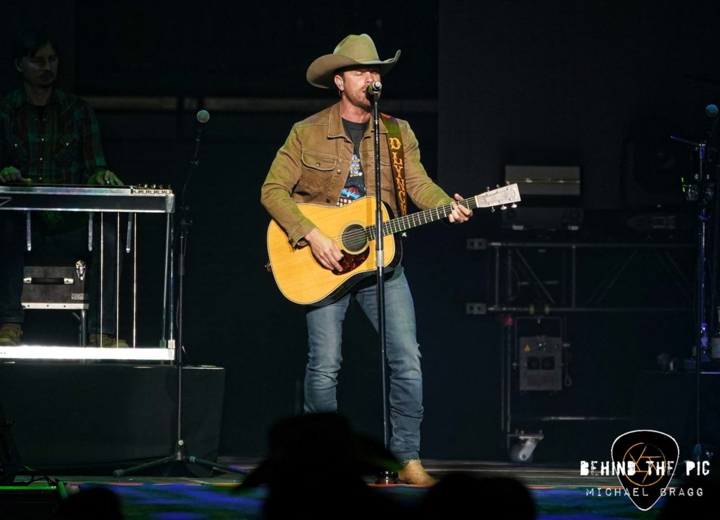 Dustin Lynch performed as part of Kane Brown's "Drunk or Dreaming Tour" at Bon Secours Wellness Arena in Greenville, SC