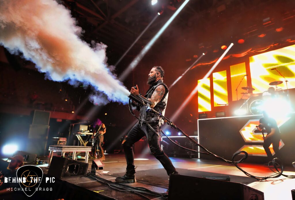 Skillet performed on 9-17-24 at Harrah's Cherokee Event Center in Asheville, NC