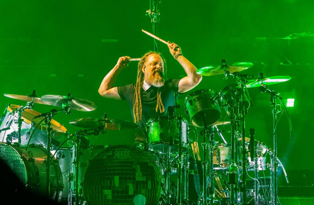 Shinedown on the "Damce, Kid,. Dance" tour at Golden 1 Center in Sacrmento, California