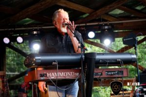 Legendary rock and roll hall of fame member and Lynyrd Skynyrd drummer Artimus Pyle at The Barn at Paint Fork in Asheville North Carolina