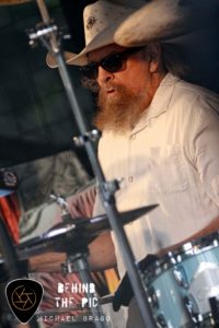 Legendary rock and roll hall of fame member and Lynyrd Skynyrd drummer Artimus Pyle at The Barn at Paint Fork in Asheville North Carolina