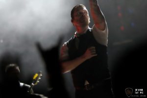 Brent Smith of Shinedown at CCNB Amphitheatre at Heritage Park in Simpsonville South Carolina