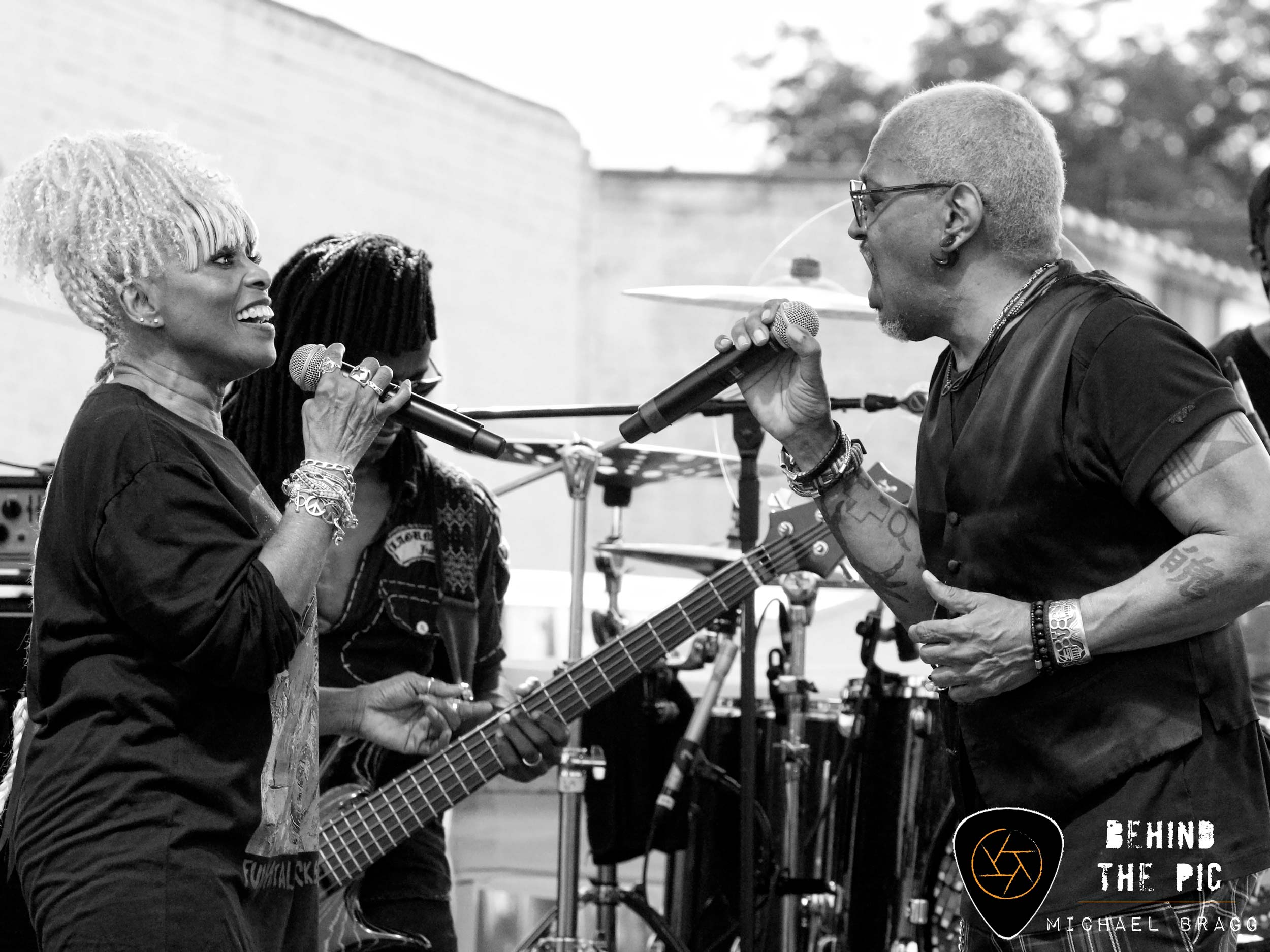 Mother's Finest play festival in Clinton South Carolina during covid pandemic