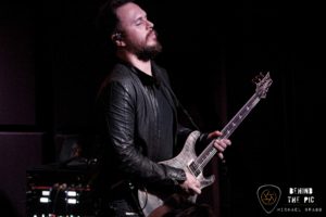 Danny Warsnop of Asking Alexandria at The Radio Room in Greenville South Carolina