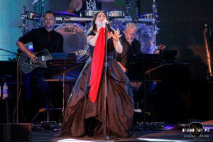 Amy Lee of Evanescence at CCNB Amphitheatre at Heritage Park in Simpsonville South Carolina