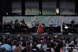 Amy Lee of Evanescence at CCNB Amphitheatre at Heritage Park in Simpsonville South Carolina