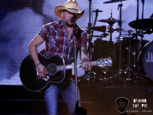 Jason Aldean performs at the Colonial Life Arena in Columbia South Carolina