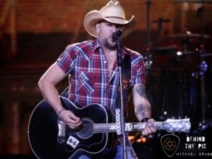 Jason Aldean performs at the Colonial Life Arena in Columbia South Carolina