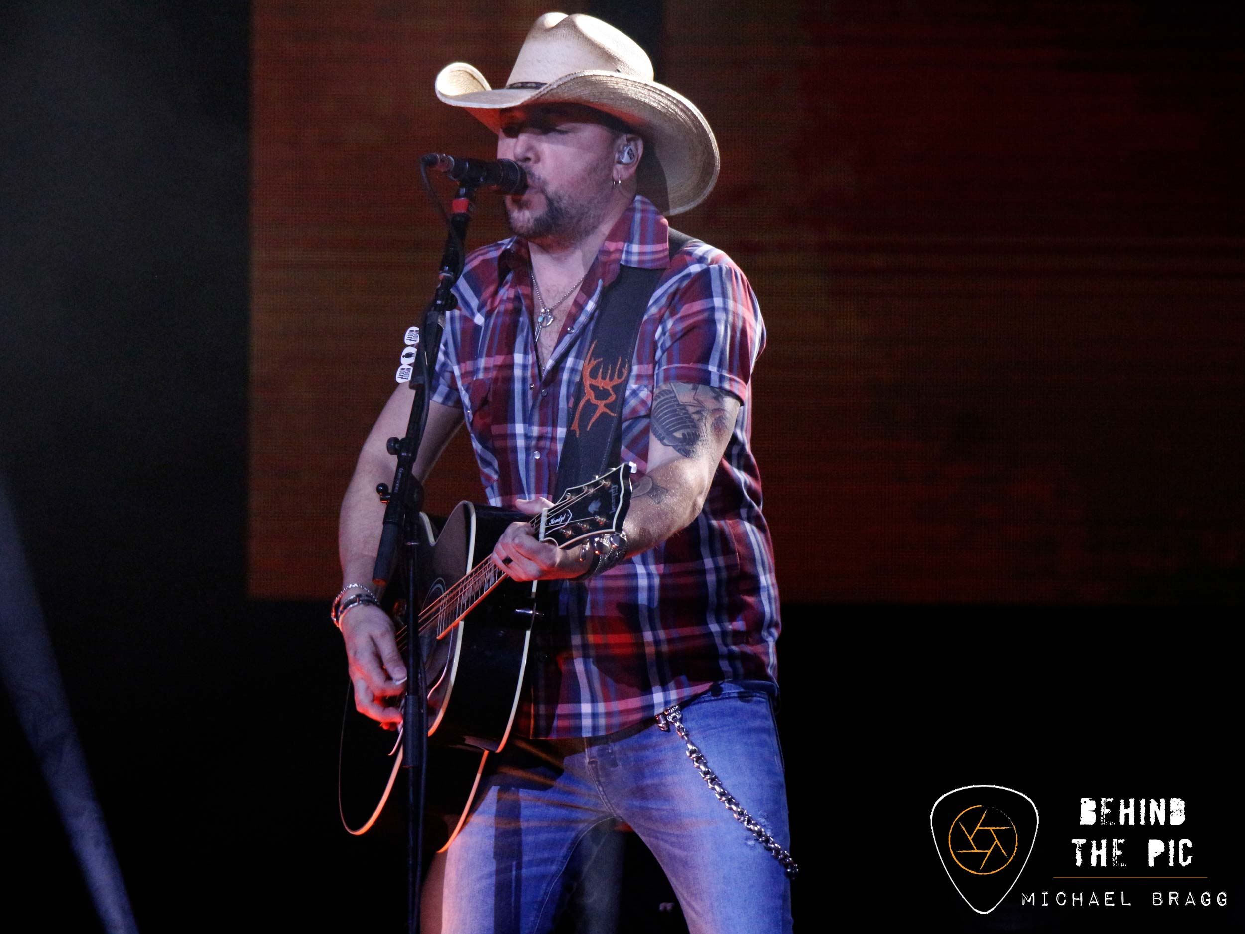 Jason Aldean performs at the Colonial Life Arena in Columbia South Carolina