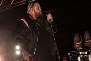 Save Me singer Jelly Roll performs a sold out show at Silverado's in Asheville North Carolina