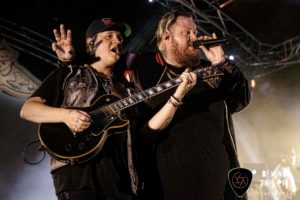 Save Me singer Jelly Roll performs a sold out show at Silverado's in Asheville North Carolina