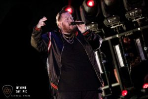 Save Me singer Jelly Roll performs a sold out show at Silverado's in Asheville North Carolina