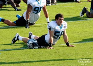 Carolina Panthers at Wofford College in Spartanburg South Carolina