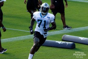 Carolina Panthers at Wofford College in Spartanburg South Carolina