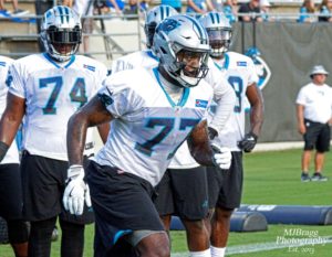 Carolina Panthers at Wofford College in Spartanburg South Carolina