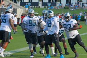 Carolina Panthers at Wofford College in Spartanburg South Carolina