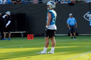 Carolina Panthers at Wofford College in Spartanburg South Carolina