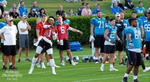 Carolina Panthers at Wofford College in Spartanburg South Carolina