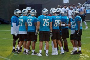 Carolina Panthers at Wofford College in Spartanburg South Carolina