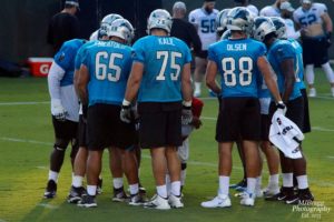 Carolina Panthers at Wofford College in Spartanburg South Carolina