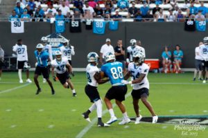 Carolina Panthers at Wofford College in Spartanburg South Carolina