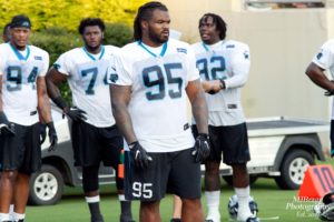 Carolina Panthers at Wofford College in Spartanburg South Carolina