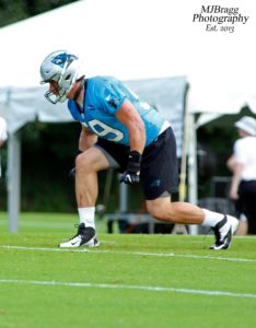 Carolina Panthers at Wofford College in Spartanburg South Carolina