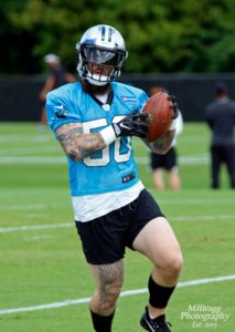 Carolina Panthers at Wofford College in Spartanburg South Carolina