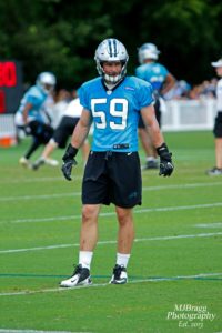 Carolina Panthers at Wofford College in Spartanburg South Carolina