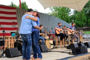 WSSL 100FM Pickin in the Park at Barnet Park in Spartanburg South Carolina