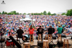 WSSL 100FM Pickin in the Park at Barnet Park in Spartanburg South Carolina