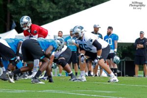 Carolina Panthers at Wofford College in Spartanburg South Carolina