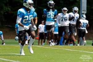 Carolina Panthers at Wofford College in Spartanburg South Carolina