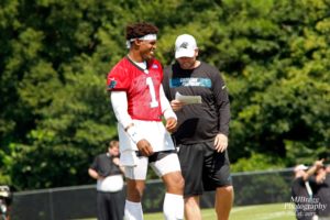 Carolina Panthers at Wofford College in Spartanburg South Carolina