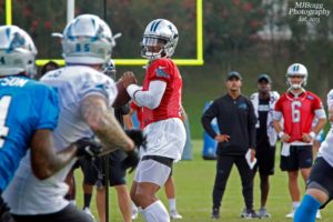 Carolina Panthers at Wofford College in Spartanburg South Carolina