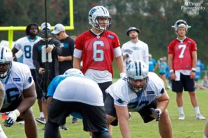 Carolina Panthers at Wofford College in Spartanburg South Carolina