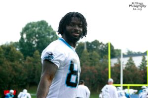 Carolina Panthers at Wofford College in Spartanburg South Carolina