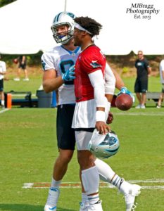 Carolina Panthers at Wofford College in Spartanburg South Carolina