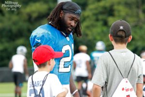 Carolina Panthers at Wofford College in Spartanburg South Carolina