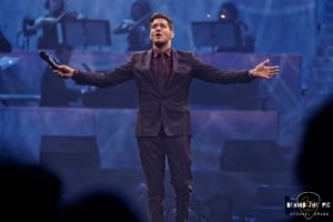 An Evening With Michael Buble on his North American Tour at the Bon Secours Wellness Arena in Greenville South Carolina