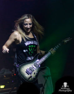 Nita Strauss at Ground Zero in Spartanburg South Carolina