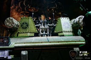 heavy metal rockers Sabaton perform at the PNC Music Pavilion in Charlotte North Carolina opening foe Judas Priest