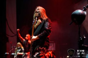 heavy metal rockers Sabaton perform at the PNC Music Pavilion in Charlotte North Carolina opening foe Judas Priest