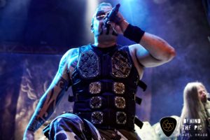 heavy metal rockers Sabaton perform at the PNC Music Pavilion in Charlotte North Carolina opening foe Judas Priest