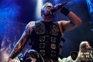 heavy metal rockers Sabaton perform at the PNC Music Pavilion in Charlotte North Carolina opening foe Judas Priest