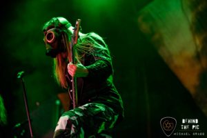 heavy metal rockers Sabaton perform at the PNC Music Pavilion in Charlotte North Carolina opening foe Judas Priest