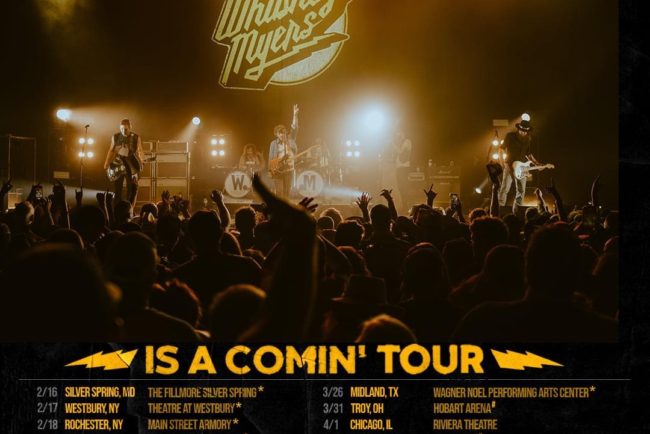 Whiskey Myers Is A Comin' Tour 2022