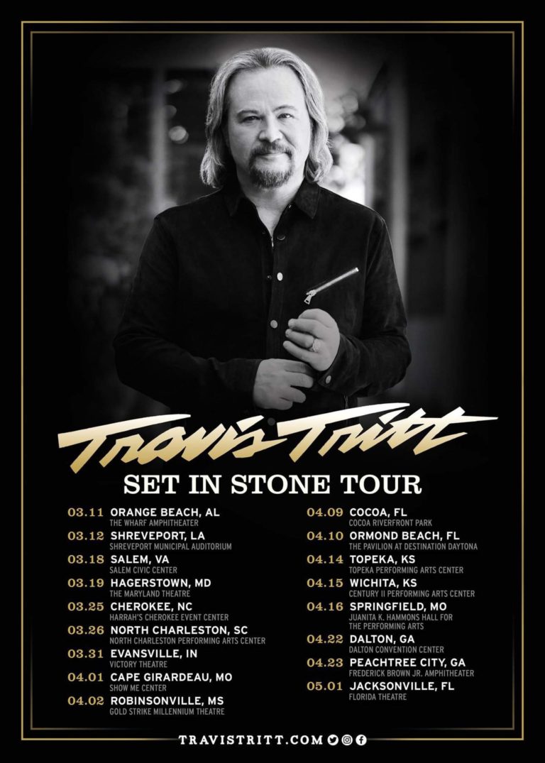 Travis Tritt brings Set In Stone 2022 Tour to Harrah's Cherokee Casino in Cherokee North Carolina