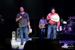 Tracy Lawrence and Clay Walker open tour in Charlotte North Carolina at Ovens Auditorium at The BoPlex